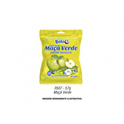 BALA MASTIGAVEL BOLA 7 MACA VERDE RICLAN 1X40X57G